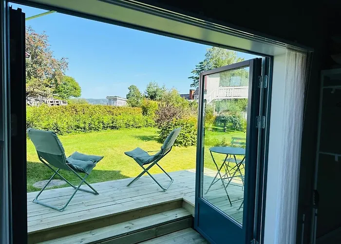 New In Quiet Area Close To Oslo 아파트 애스커